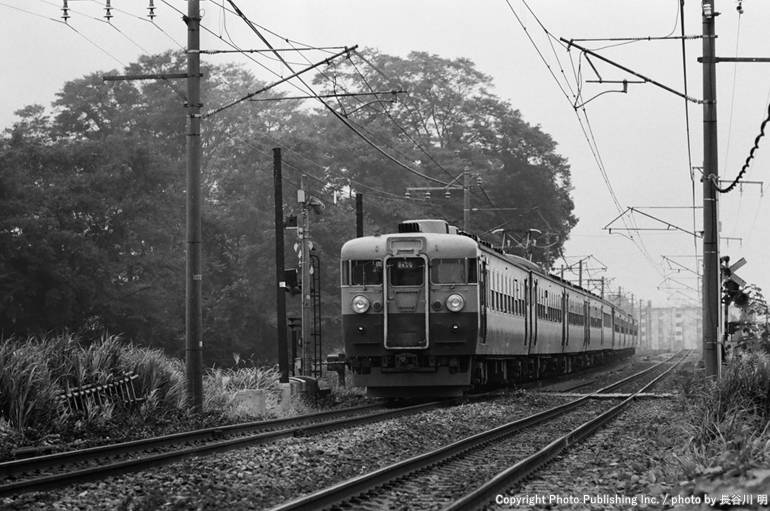 日本国有鉄道 東北本線 クハ165 （1975年9月14日撮影）