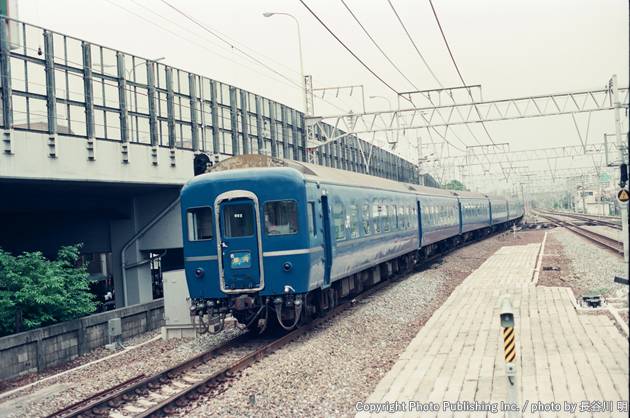 西日本旅客鉄道 東海道本線 オハネフ2539 （1996年9月9日撮影）