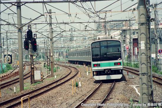 東日本旅客鉄道 常磐線 クハ209 （2001年6月3日撮影）